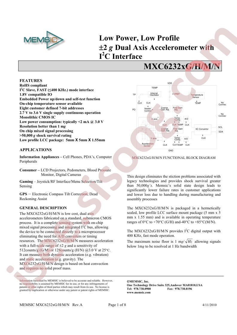 MXC6232XG