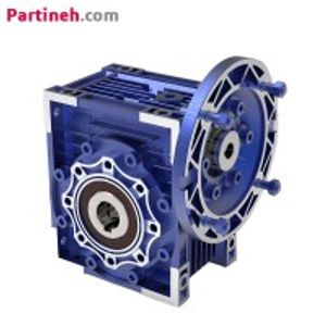 گیربکس حلزونی NMRV سایز 90 مدل W90 فلنج P90 B5 نسبت تبدیل 15:1 برند سهند