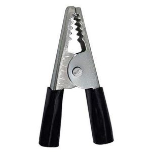 گیره سوسماری سر باتری خودرو سایز 2 اینچ متوسط رنگ مشکی