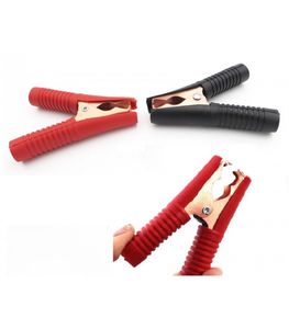 گیره سوسماری سر باتری خودرو سایز 3.6 اینچ رنگ مشکی