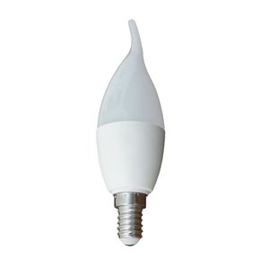 لامپ LED شمعی اشکی 7 وات رنگ سفید آفتابی مارک زیبانور