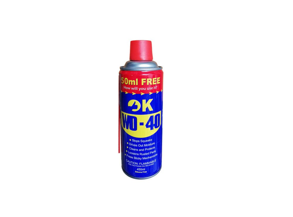 اسپری چرب-زنگ بر WD-40 مارک OK