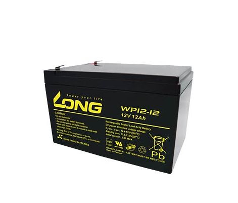 باتری خشک 12 ولت 12 آمپر ساعت مارک لانگ LONG مدل WP12-12
