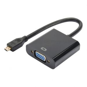 کابل مبدل MicroHDMI به VGA بدون خروجی صدا