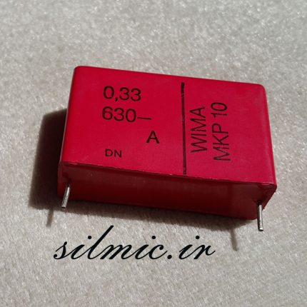 خازن های فرکانس 330 نانو فاراد 630 ولت ویما آلمان گرید صوتی سری MKP10