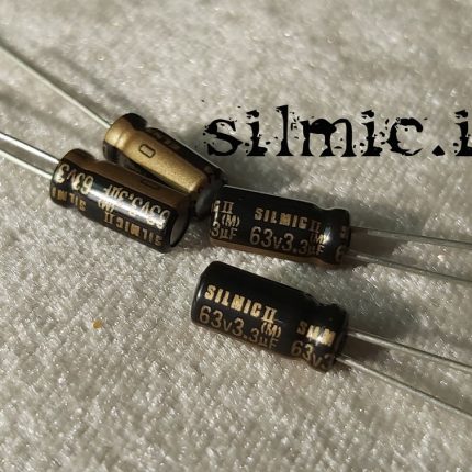 خازن سیلمیک النا 3.3 میکرو فاراد 63 ولت های گرید صوتی RFS ( SILMICII )