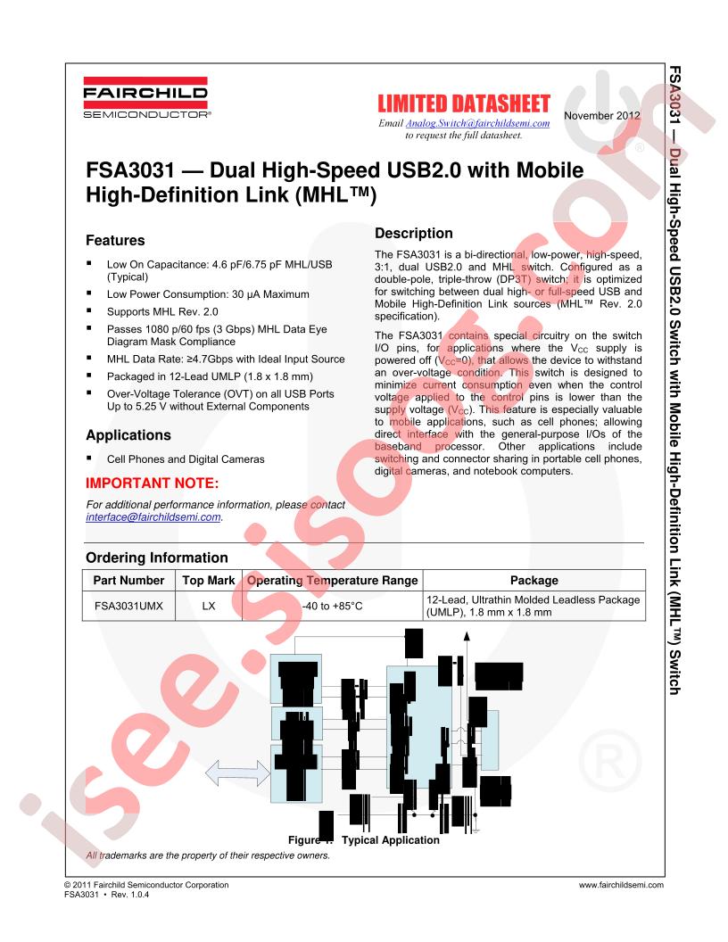 FSA3031