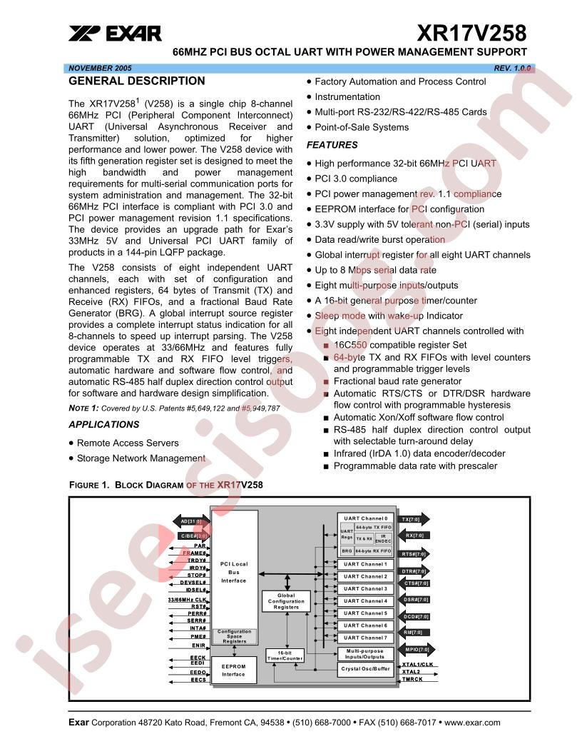 XR17V258