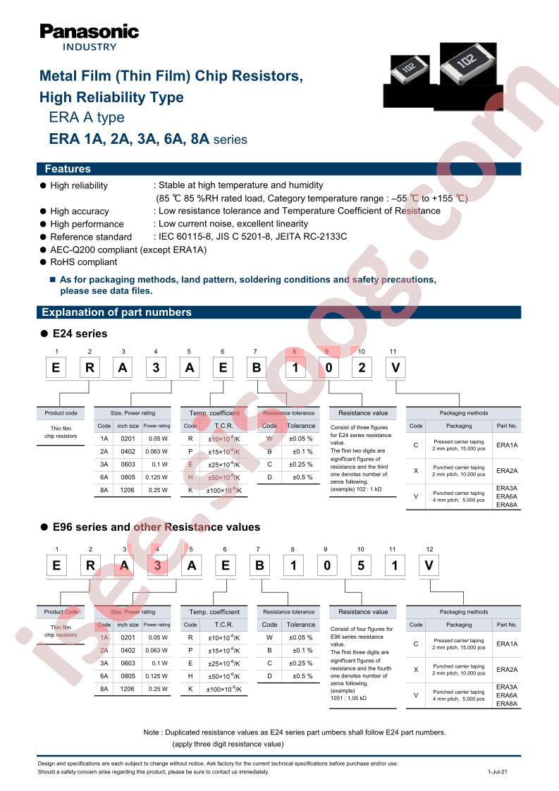 ERA3ARB102C
