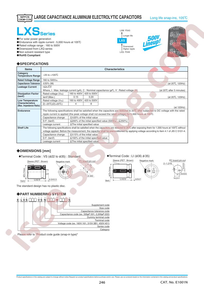 ELXS421VSN121MP30S