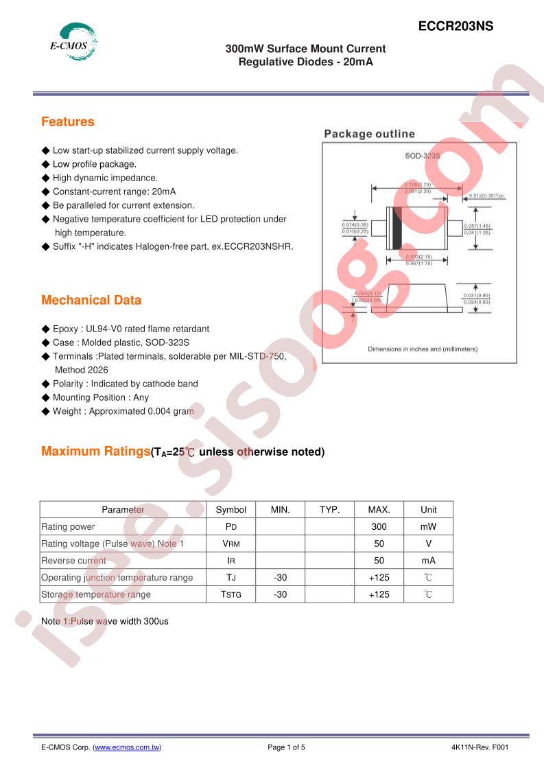 ECCR203NSHR