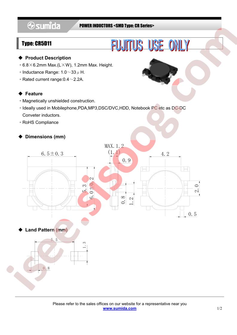 CR5D11NP-7R0MB