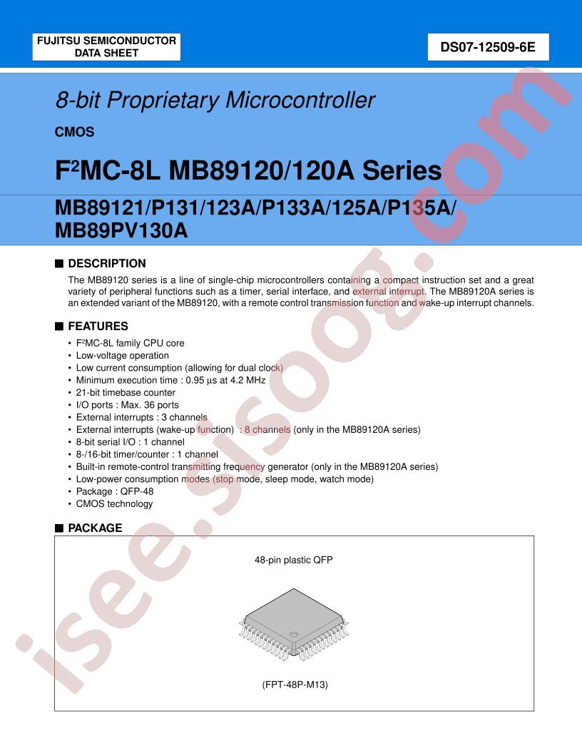 MB89P133APFM-201