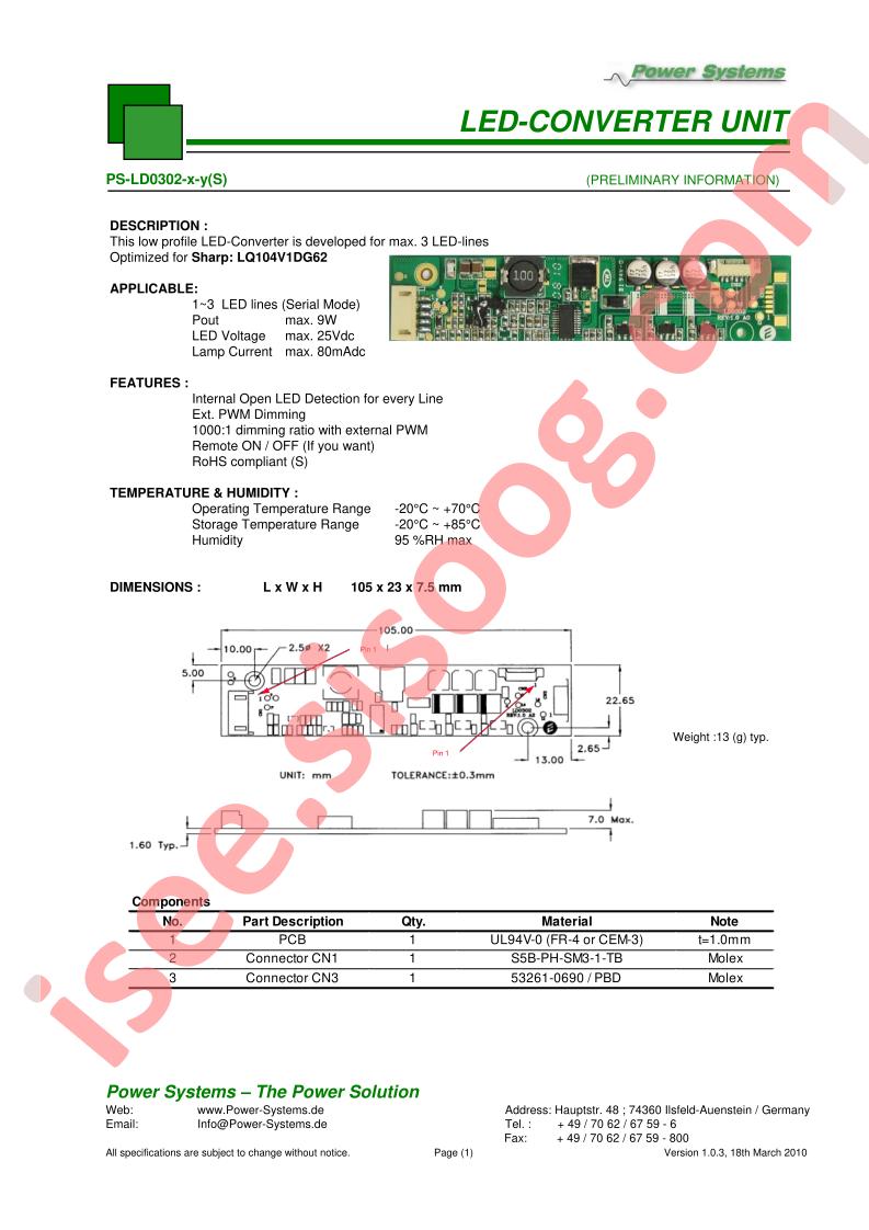 PS-LD0302-1