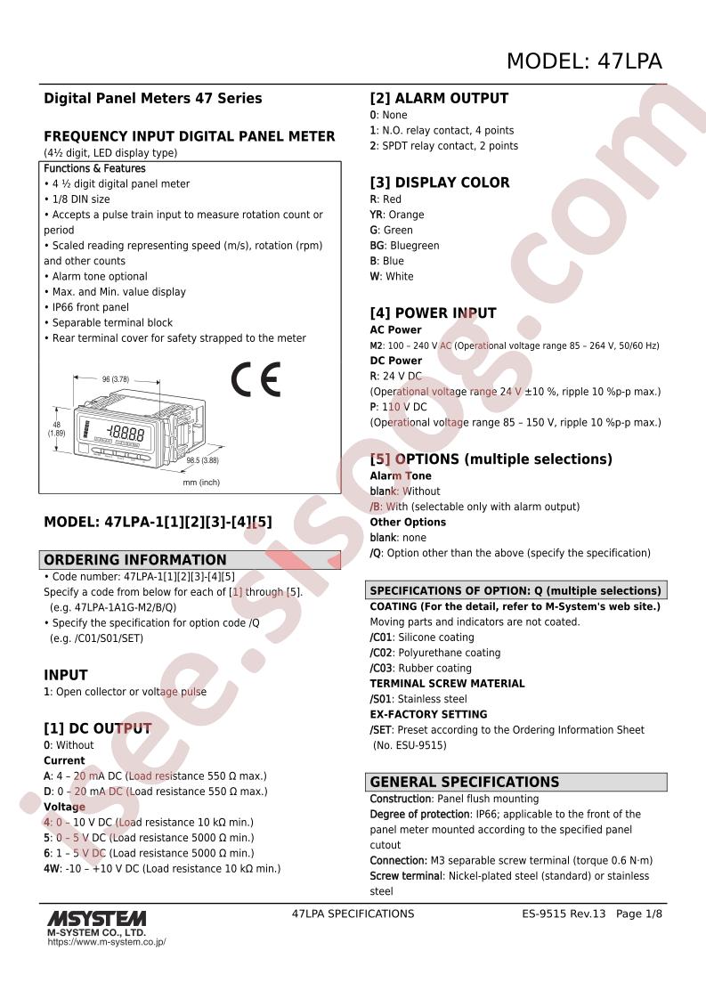 47LPA-140YR-P