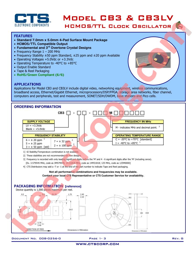 CB3LV-3C-40M0000