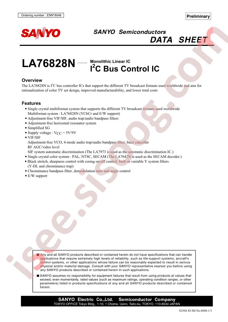 LA76828N