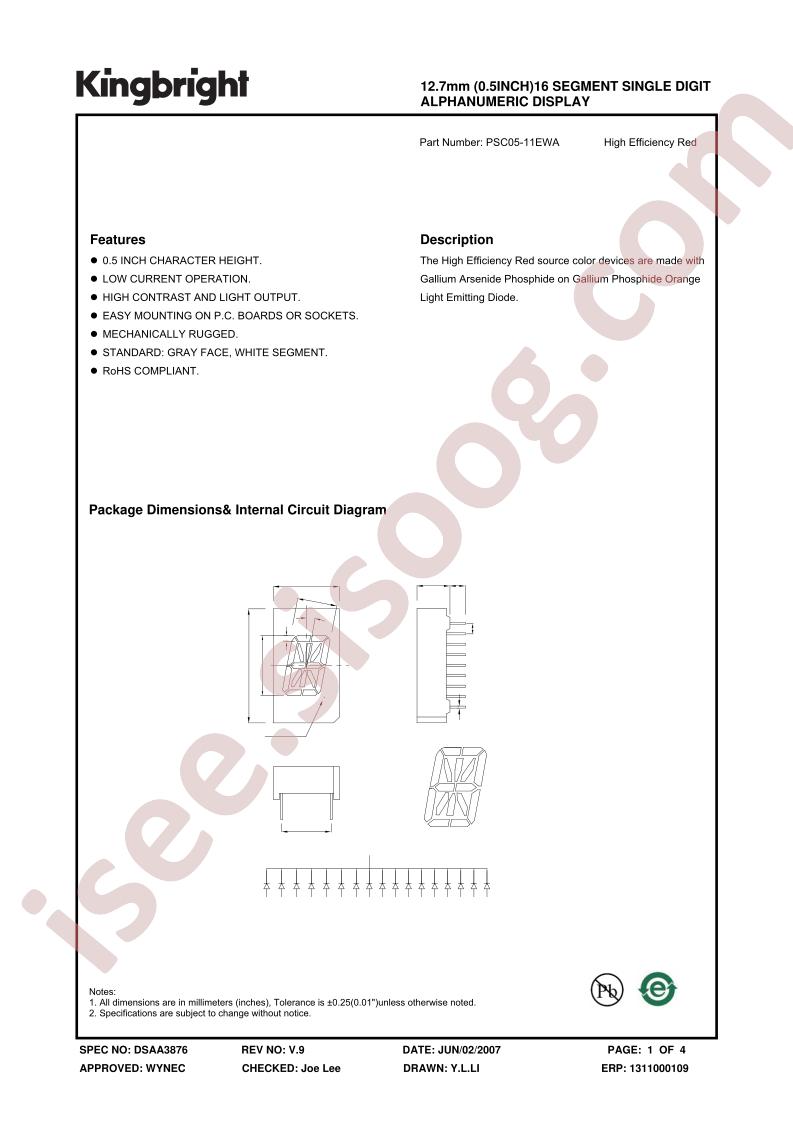 PSC05-11EWA