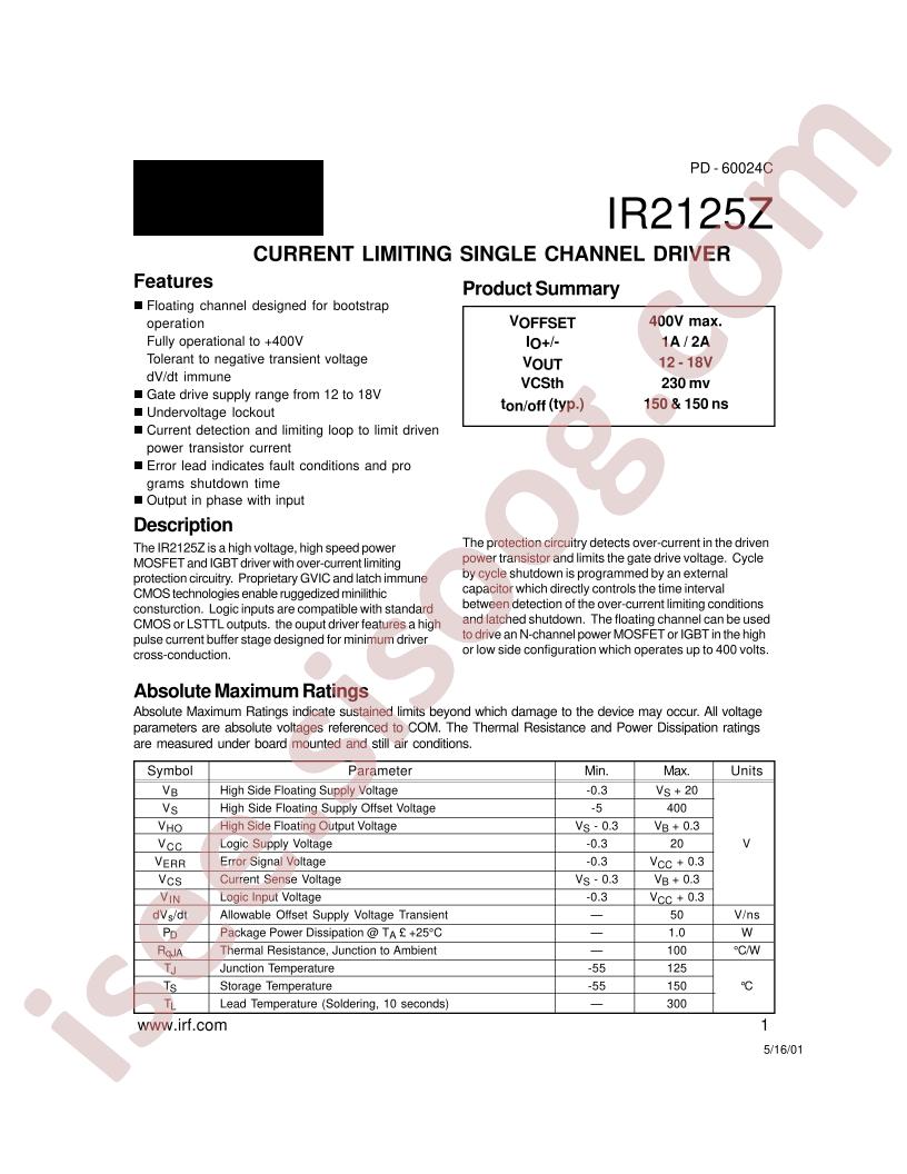IR2125Z
