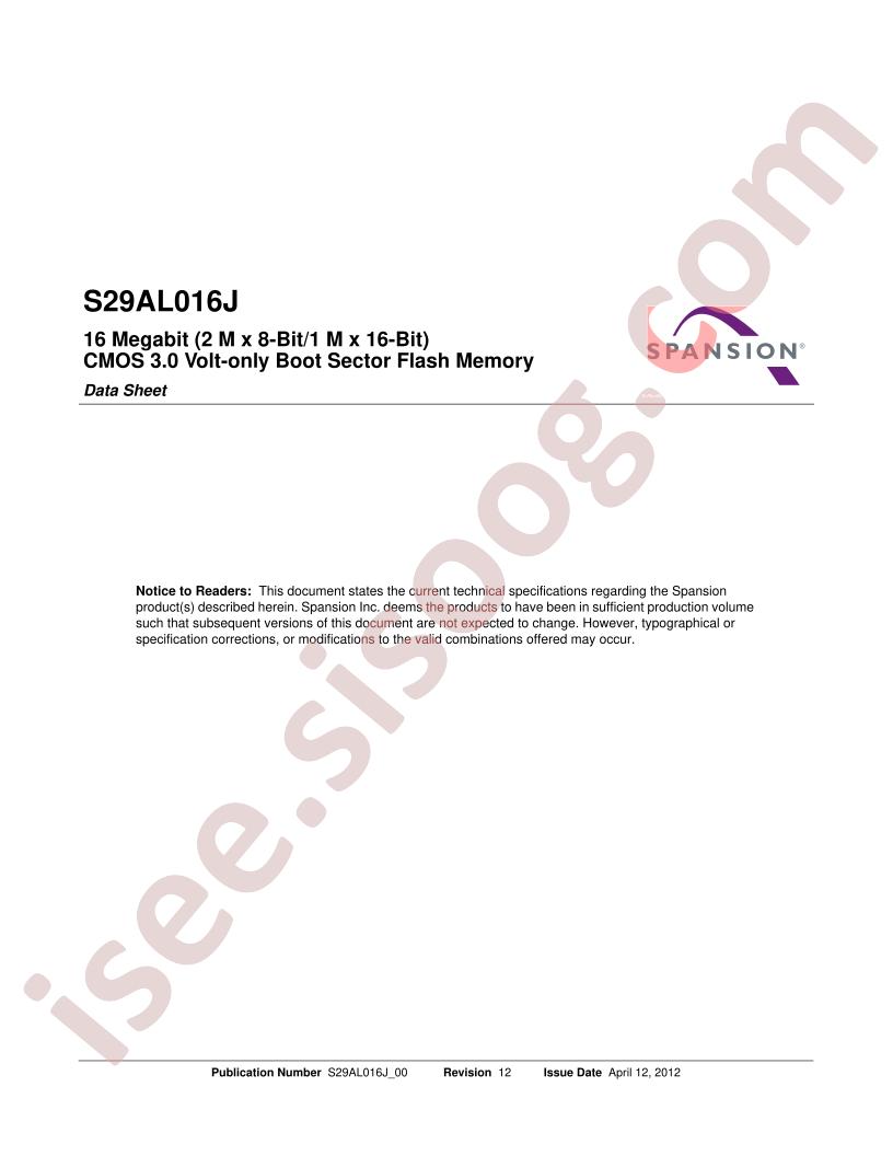 S29AL016J