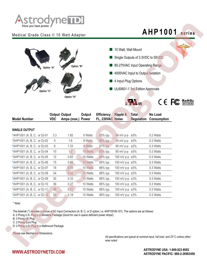 AHP1001B-03