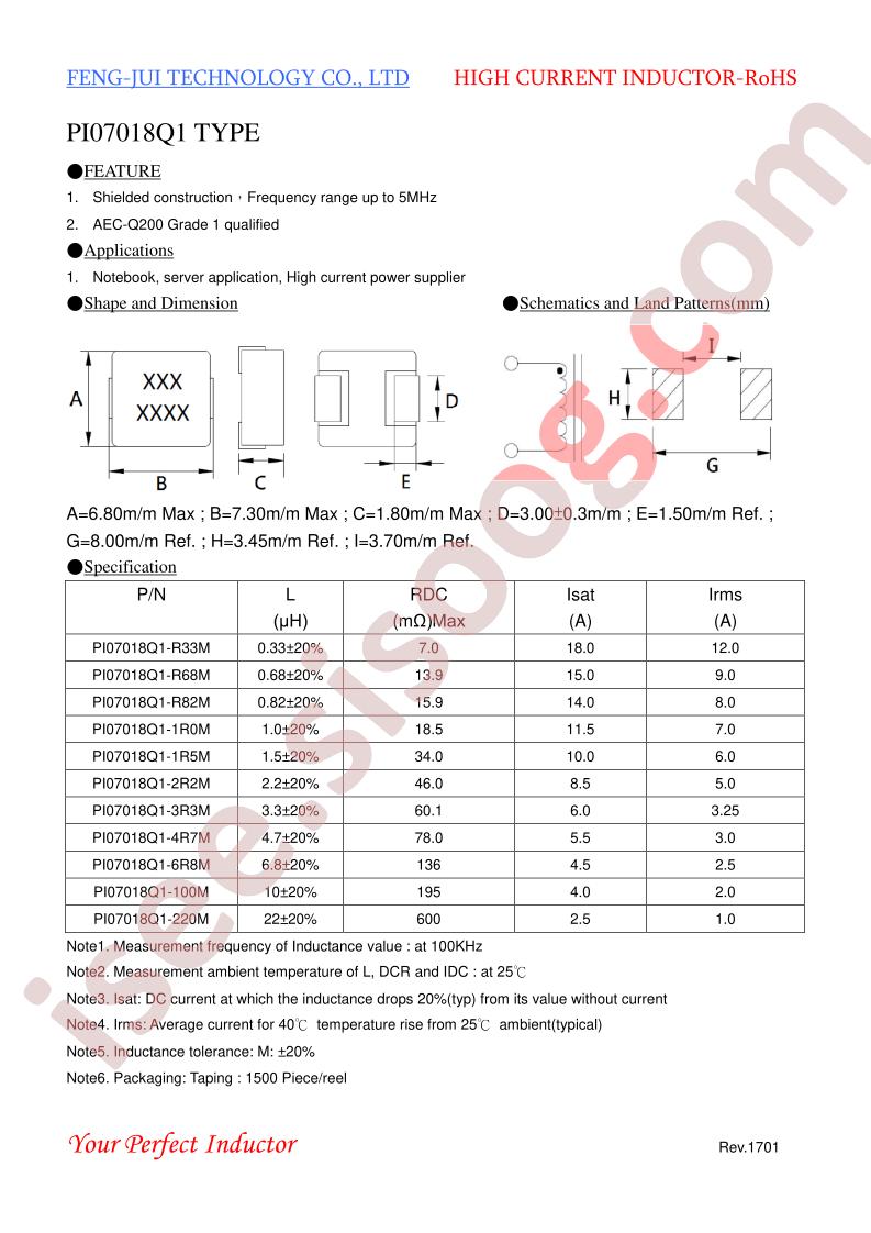 PI07018Q1-220M