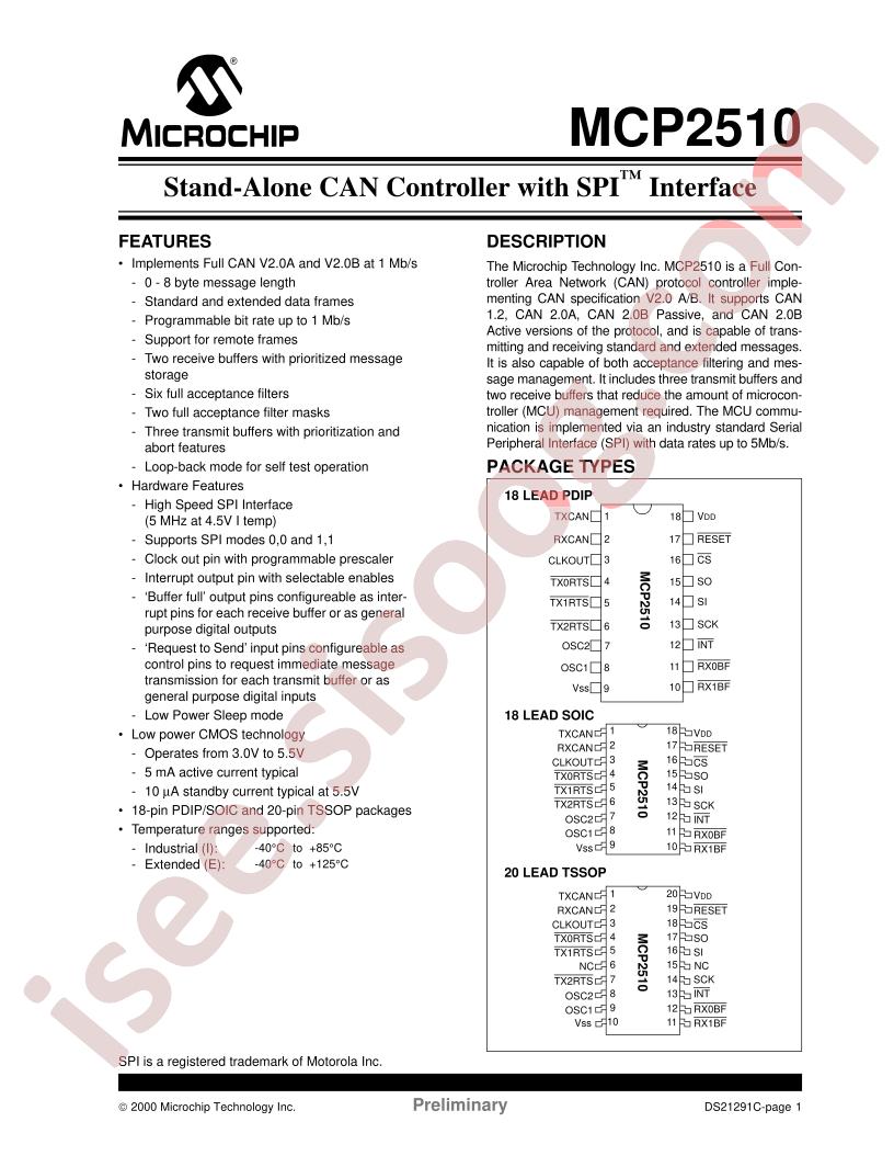 MCP2510-ESO