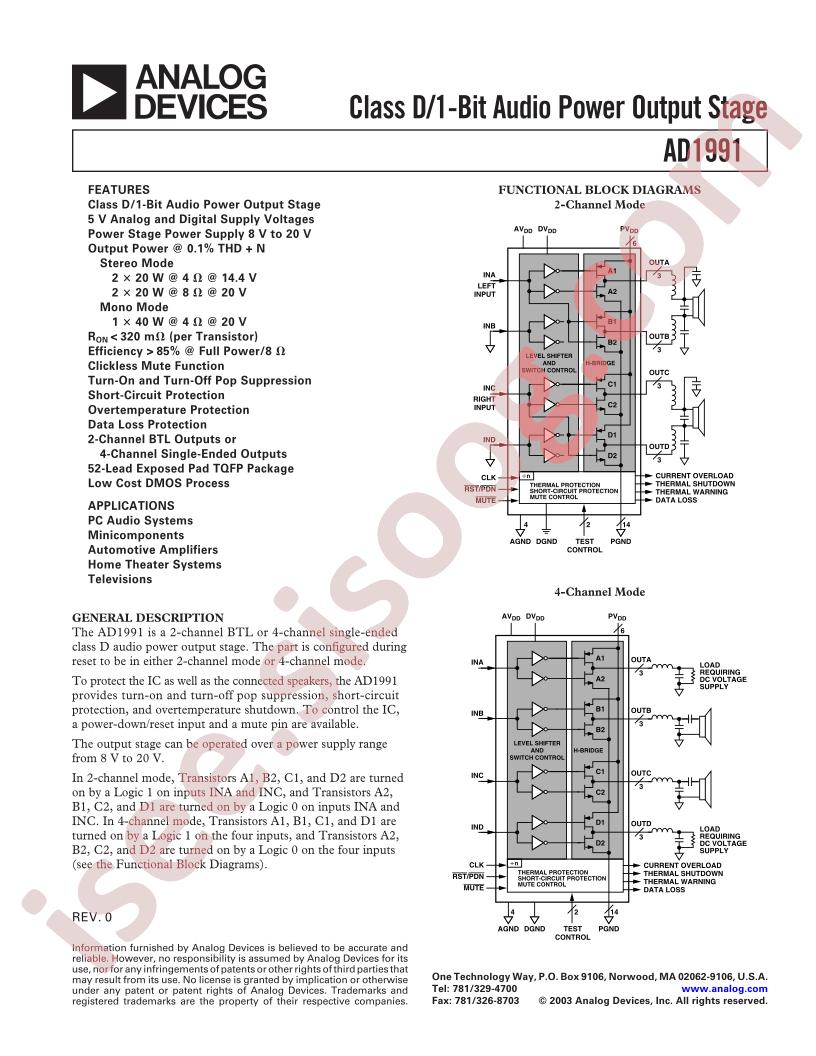 AD1991ASV