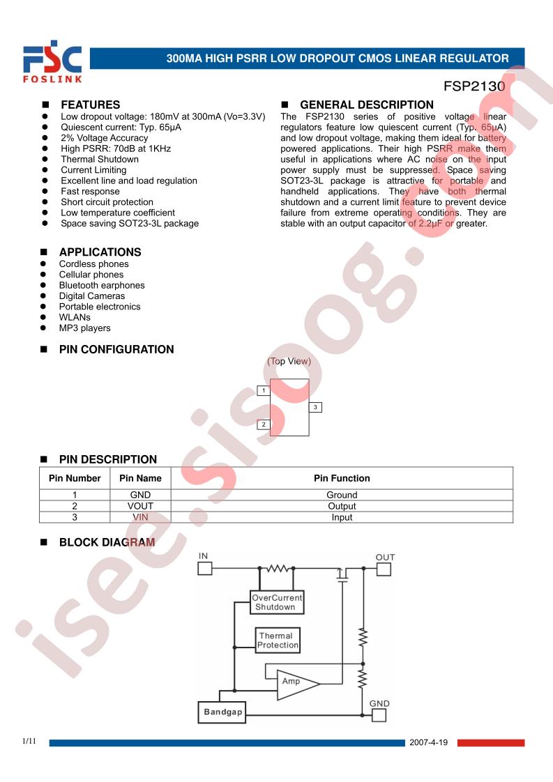 FSP2130C285AD