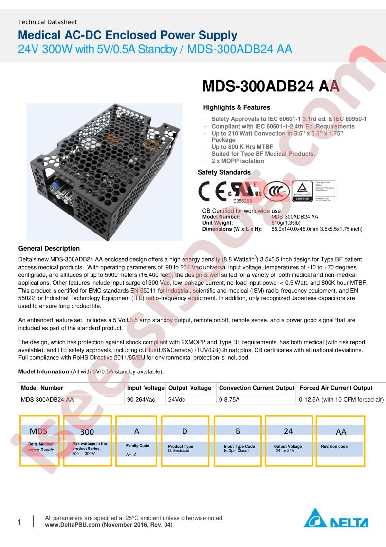 MDS-300ADB24AA