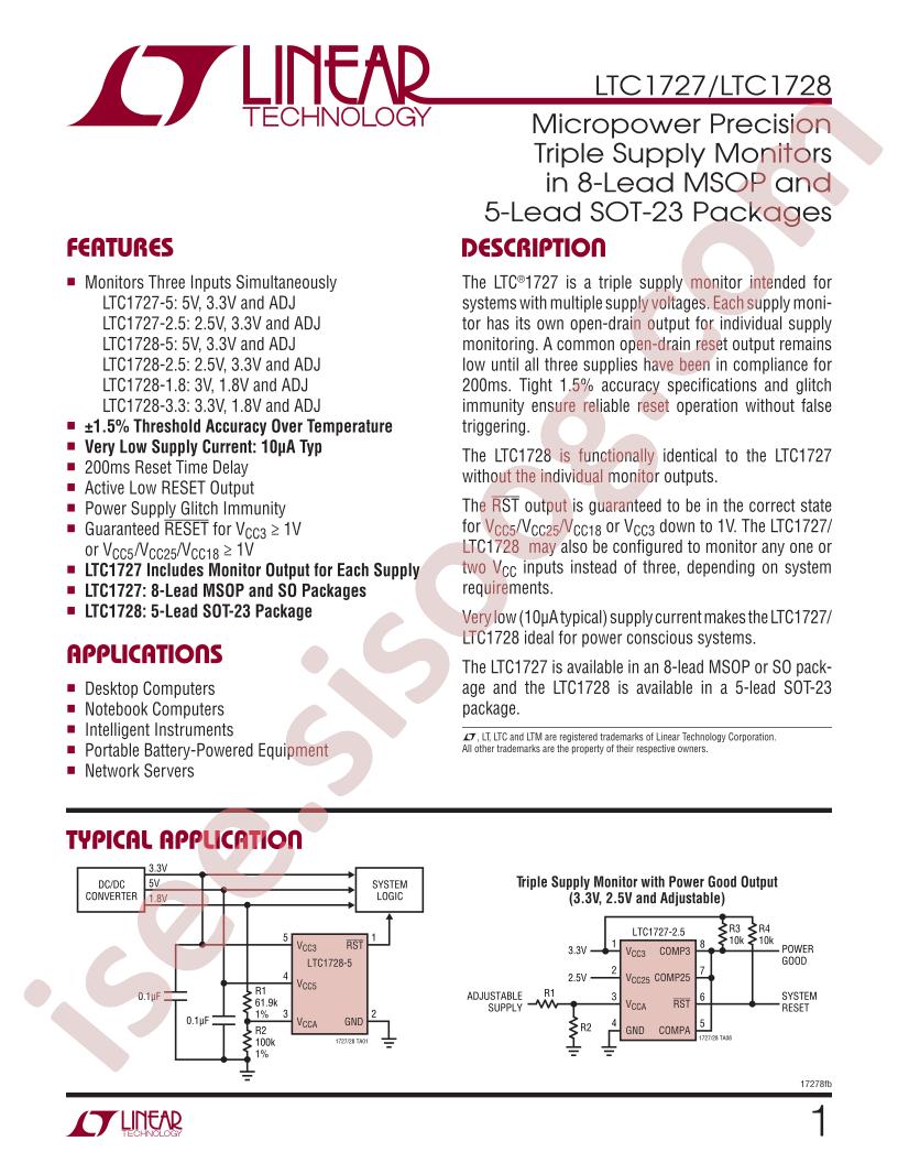 LTC1728ES5-5