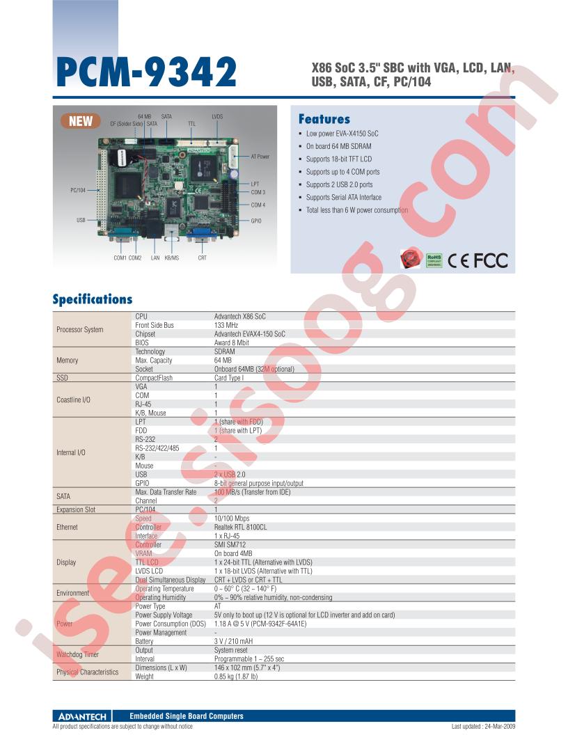 PCM-9342FZ2-64A1E