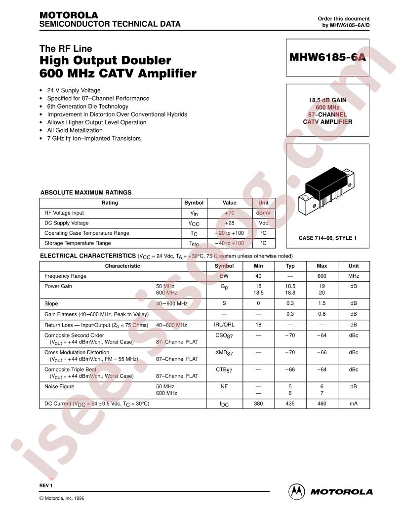 MHW6185-6A