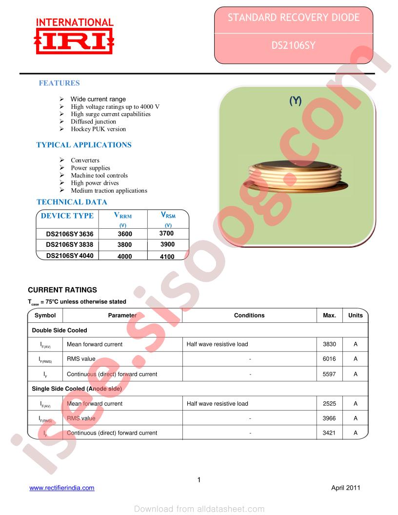 DS2106SY4040