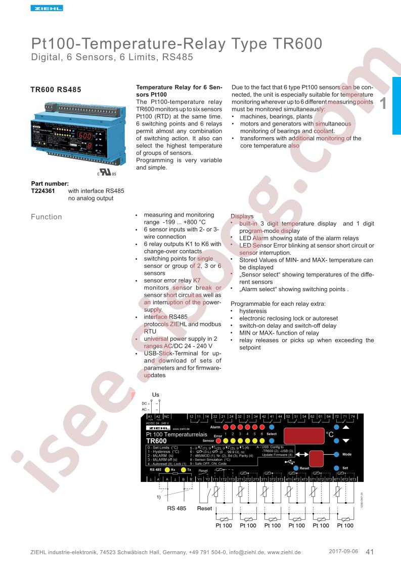 TR600RS485