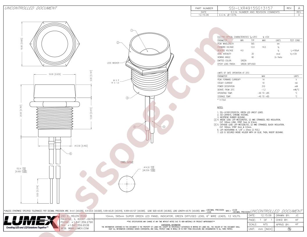 SSI-LXR4915SG13157