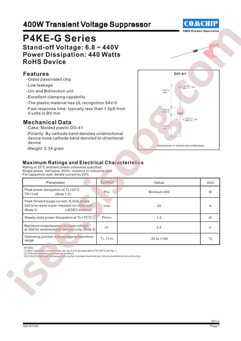 P4KE6.8-G