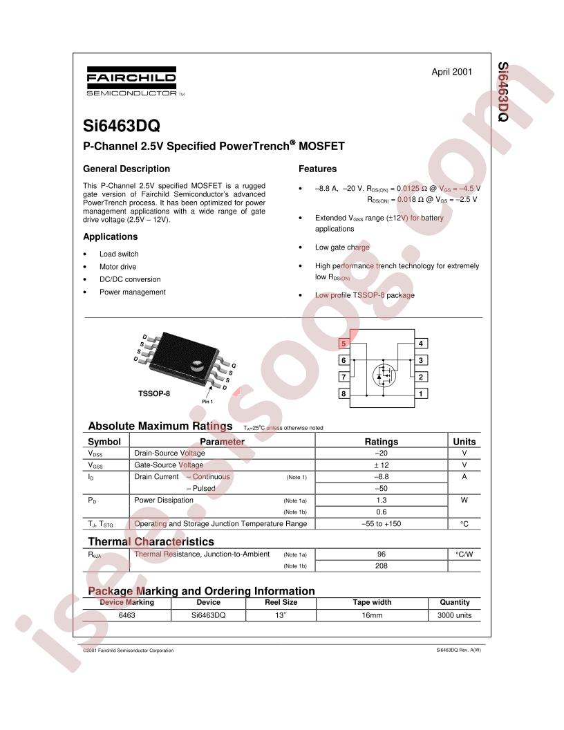 SI6463DQ