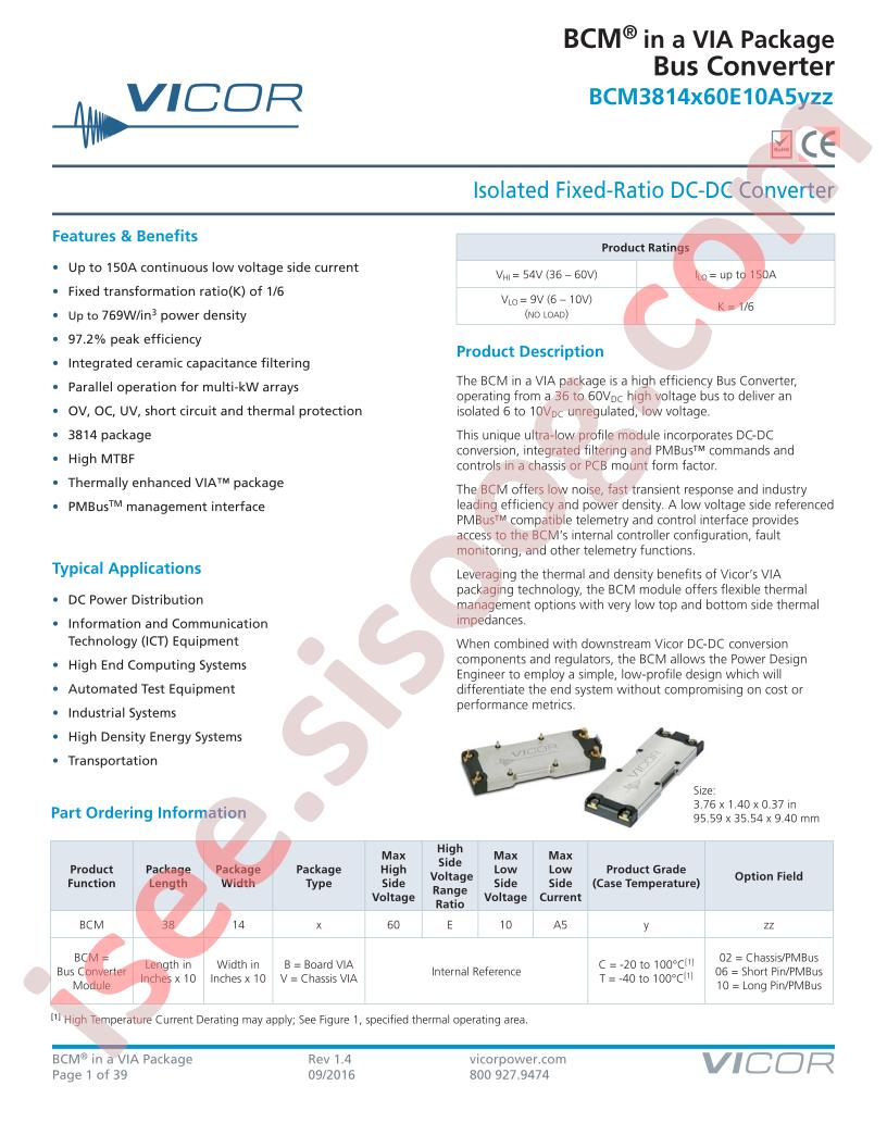 BCM3814B60E10A5T10