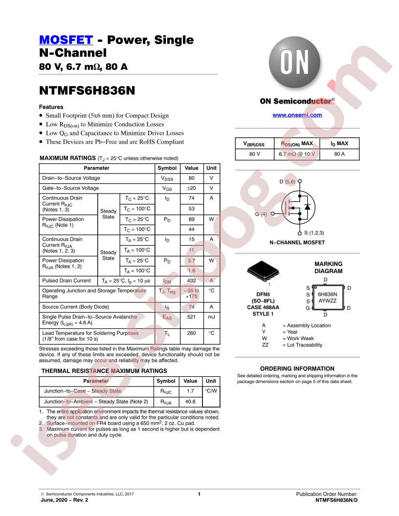 NTMFS6H836N