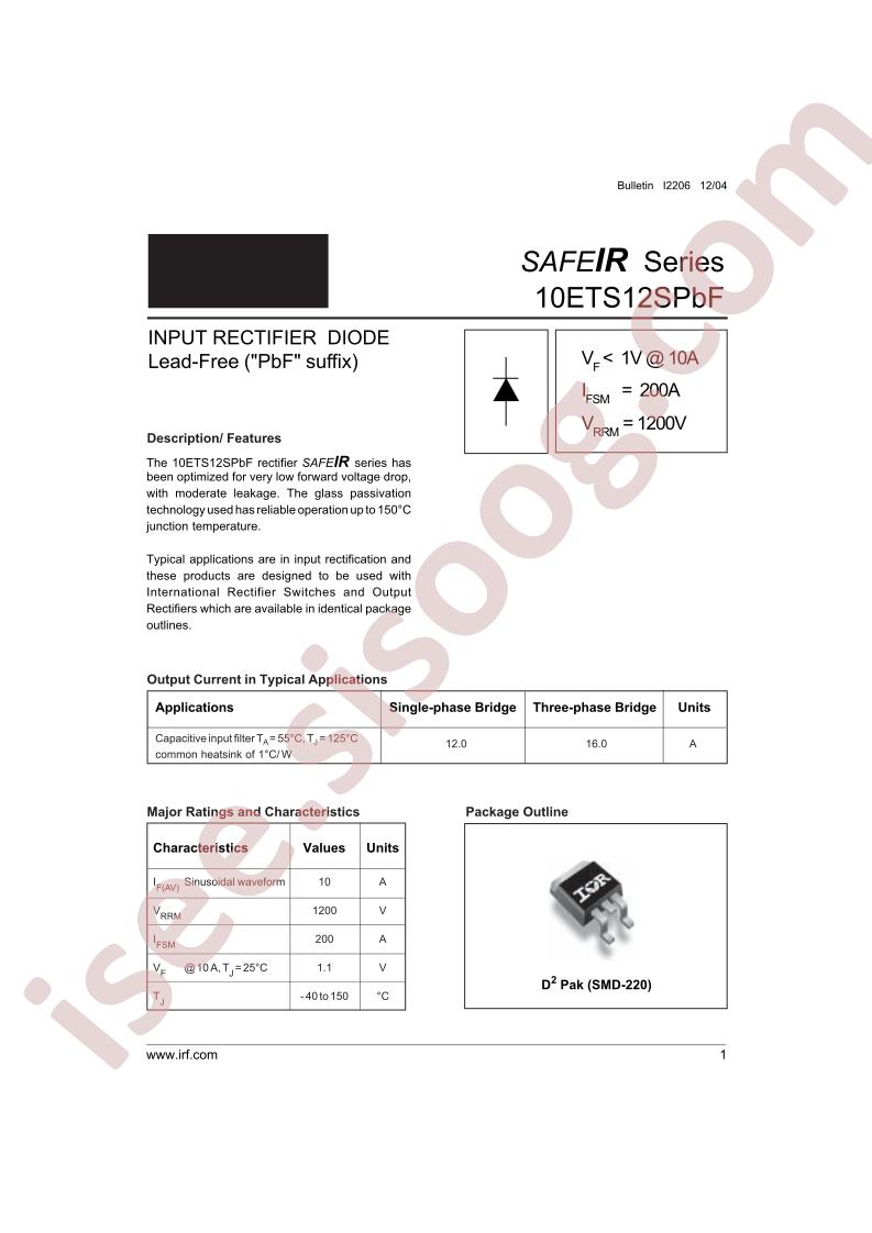 10ETS12SPBF