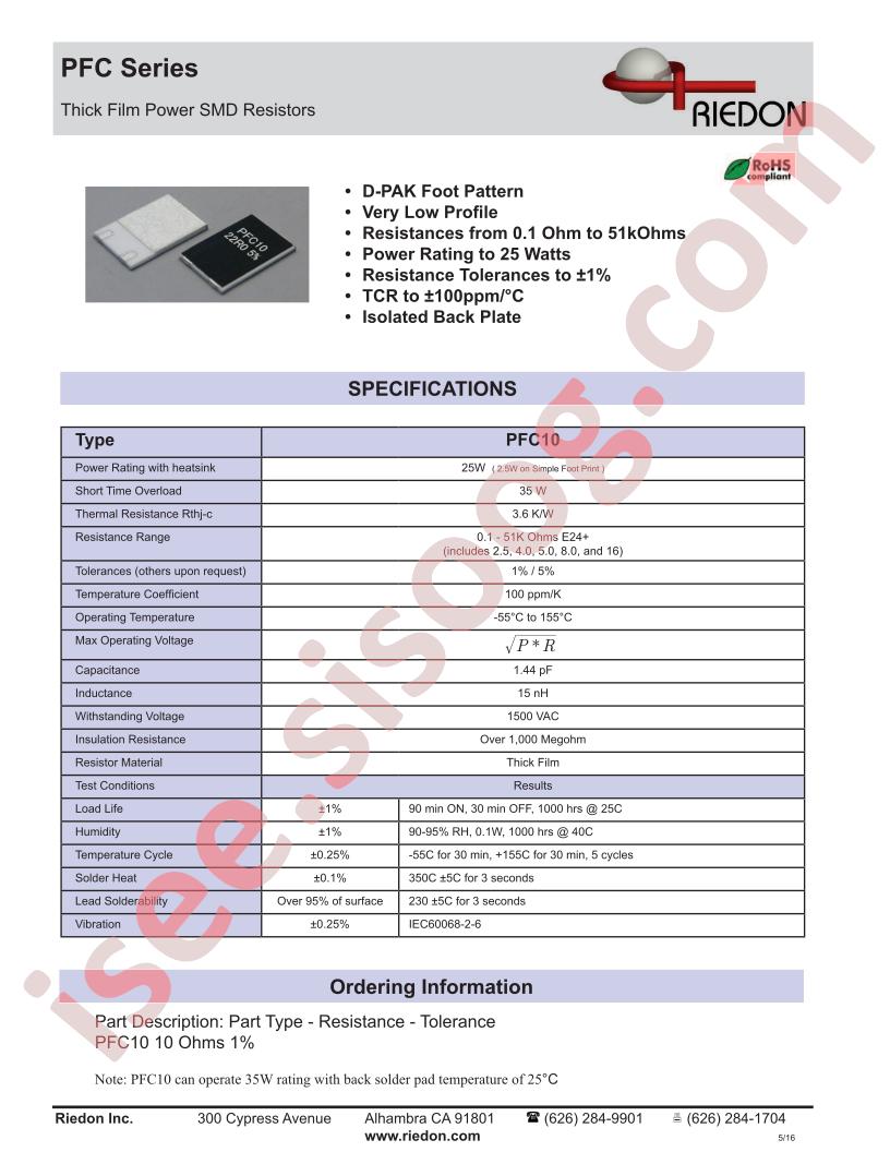 PFC10-62RF1