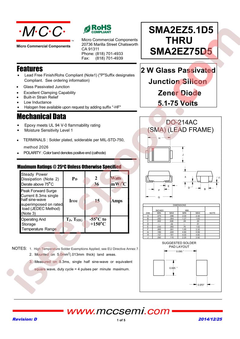 SMA2EZ75D5