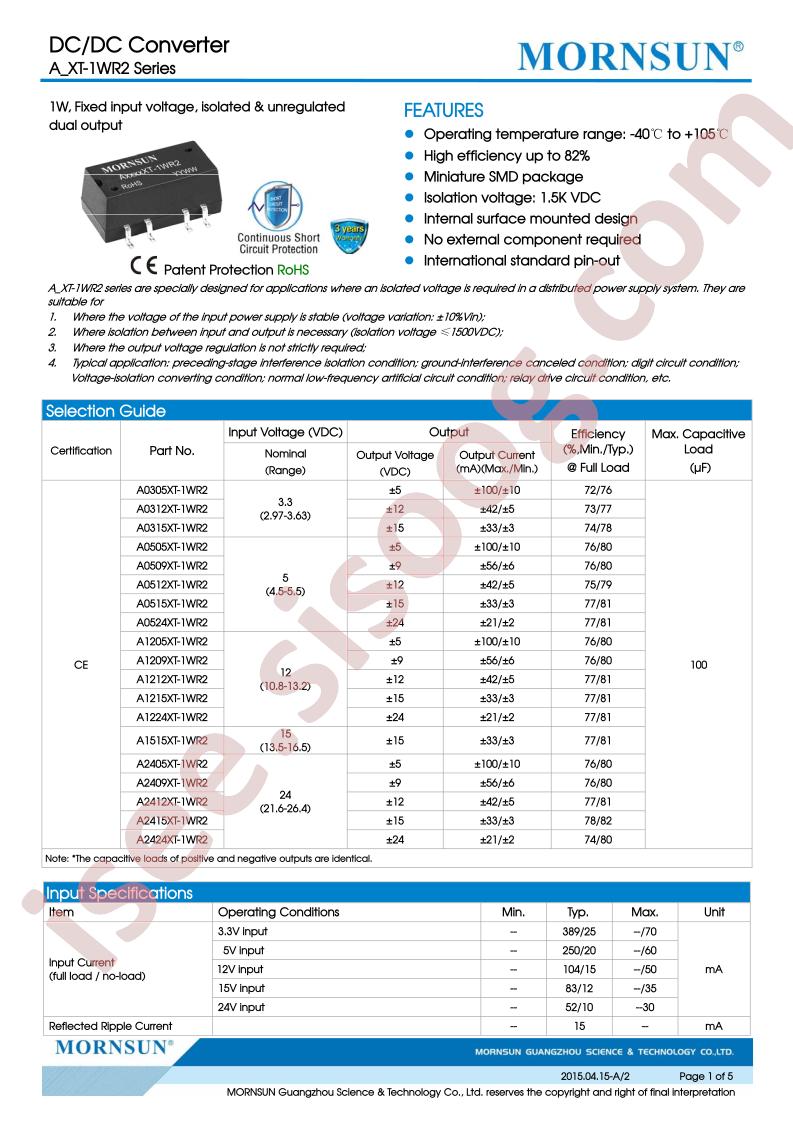 A1205XT-1WR2