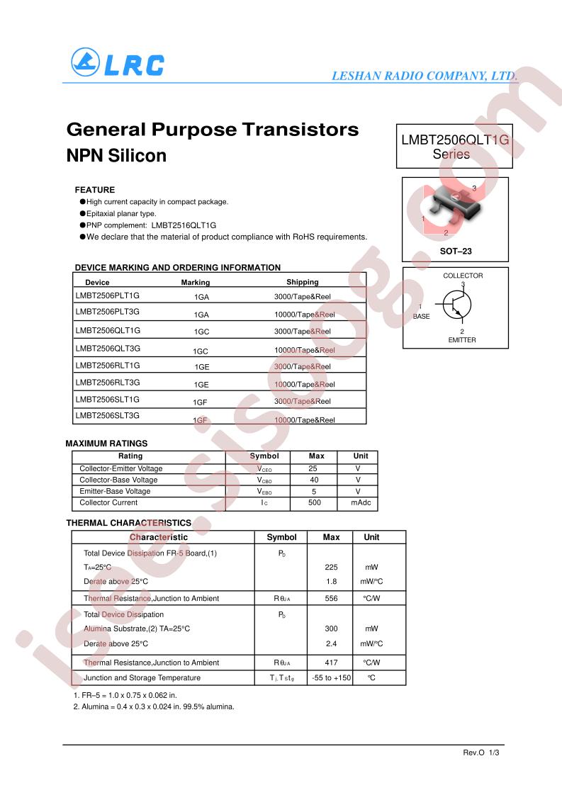 LMBT2506SLT3G