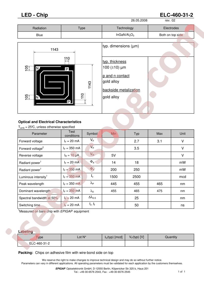 ELC-460-31-2