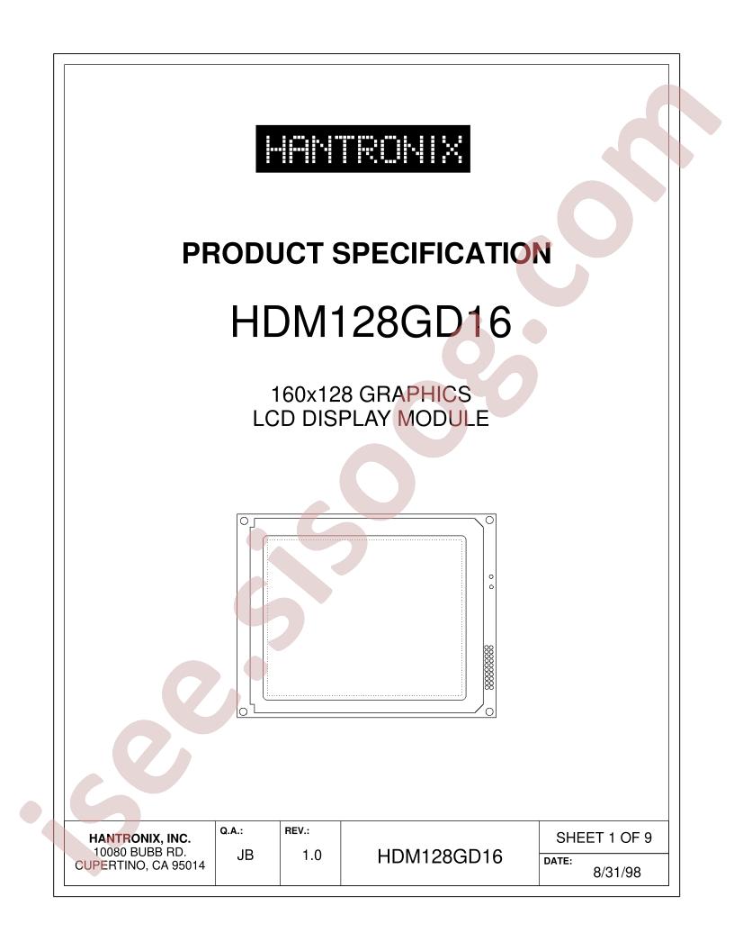 HDM128GD16