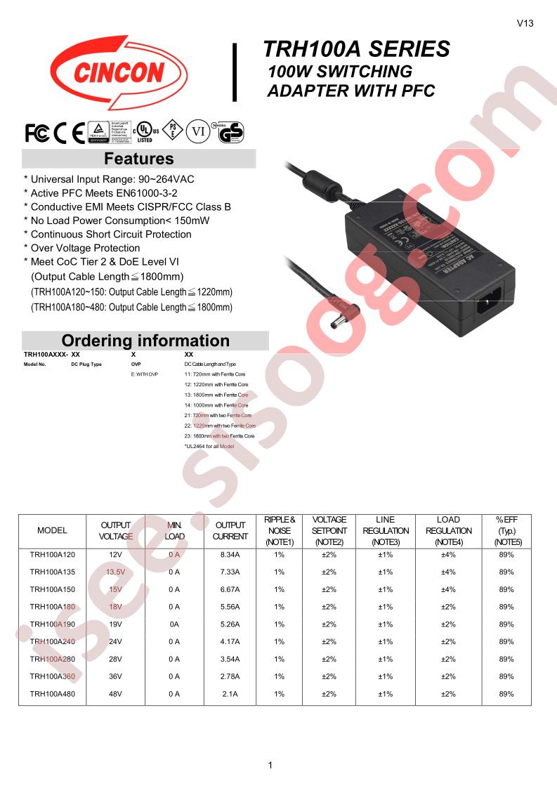 TRH100A120-XXE12