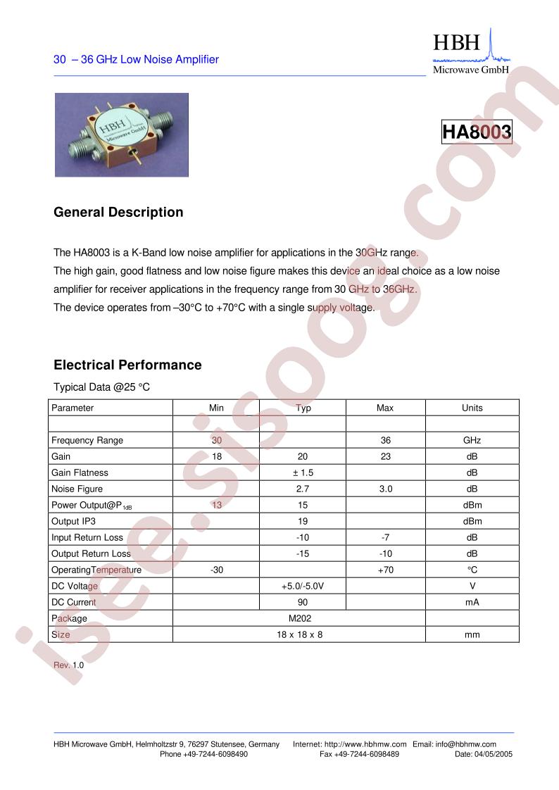 HA8003