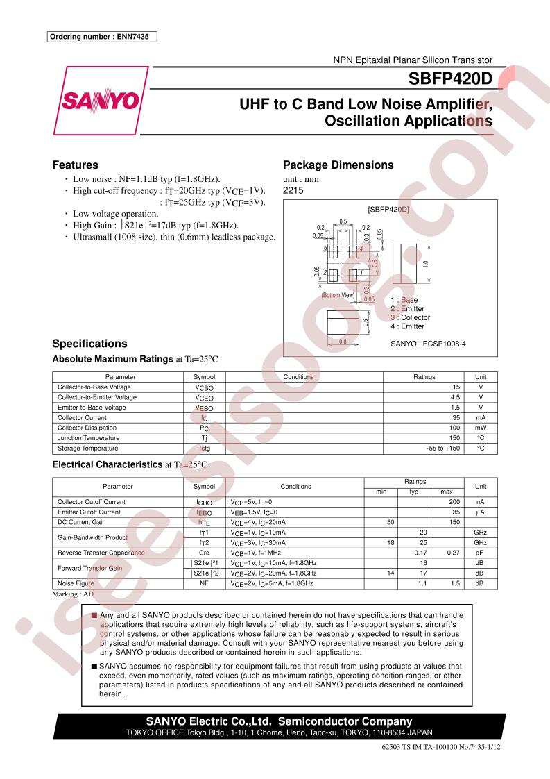 SBFP420D
